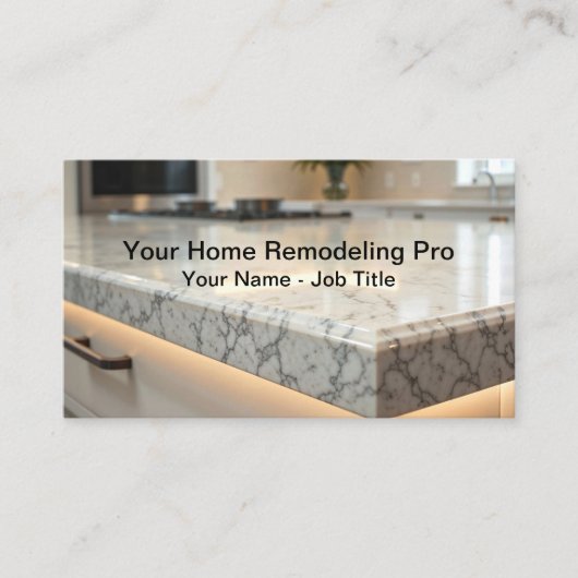 Home Remodeling Services Simple Business Cards Visitenkarte (Vorderseite)