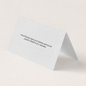 Home Renovation Tools | General Contractor Visitenkarten (Rückseite)