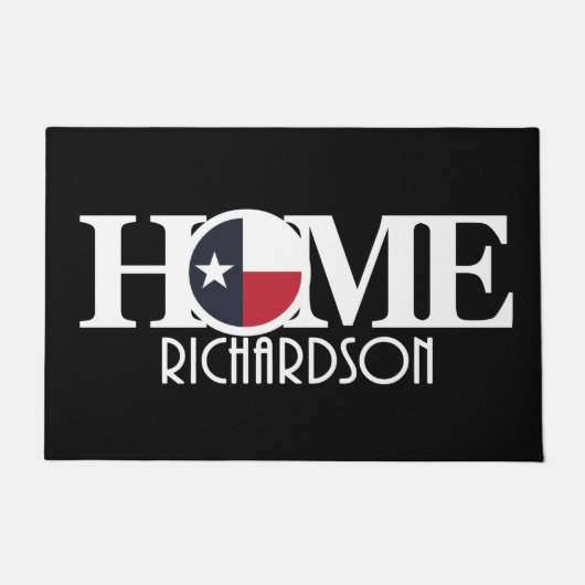 HOME Richardson Texas Fußmatte (Vorderseite)