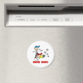 Home Run Baseball Magnet (In Situ (Geschirrspüler))