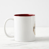Home Run Baseball Zweifarbige Tasse (Links)