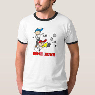 Home Run Jungen Baseball T-Shirts und Geschenke
