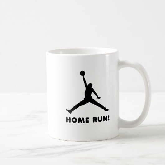 Home Run Lustiger Becher Kaffeetasse (Rechts)
