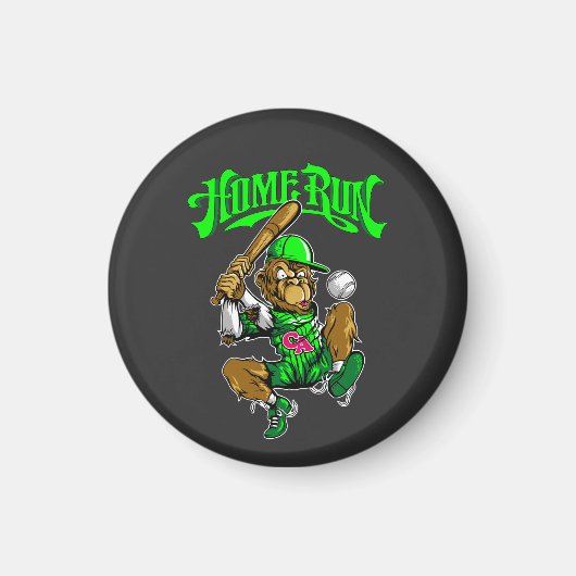 Home Run Monkey Baseball is already translated int Magnet (Vorne)