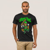 Home Run Monkey Baseball T-Shirt (Vorne ganz)