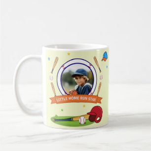 Home Run Star Baseball Geburtstagsgeschenk für Kin Kaffeetasse