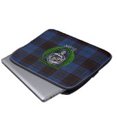 Home Scottish Clan Tartan and Crest  Laptopschutzhülle (Vorne Knopf)