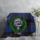 Home Scottish Clan Tartan Crest Fleecedecke