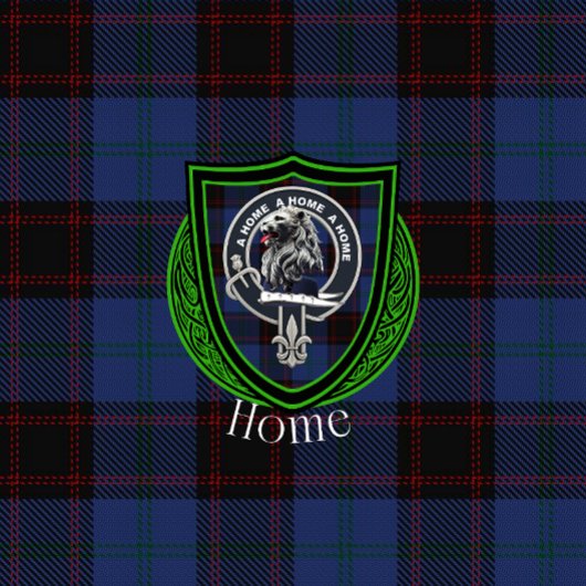 Home Scottish Clan Tartan Crest Fleecedecke