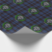 Home Scottish Clan Tartan & Crest Geschenkpapier (Ecke)