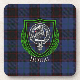 Home Scottish Clan Tartan & Crest Getränkeuntersetzer