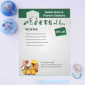 Home Services Flyer Template (Einzeln)