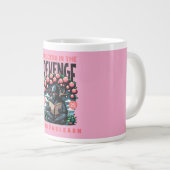 HOME SUCCESS REVENGE LESSONS LEARN MUG Jumbo-Tasse (Vorderseite Rechts)