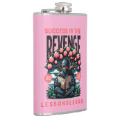  HOME SUCCESS REVENGE LESSONS LEARN VINYL FLASK  FLACHMANN (Rechts)