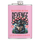  HOME SUCCESS REVENGE LESSONS LEARN VINYL FLASK  FLACHMANN (Vorderseite)