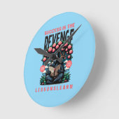 HOME SUCCESS REVENGE LESSONS LEARN WALL CLOCK  RUNDE WANDUHR (Winkel)