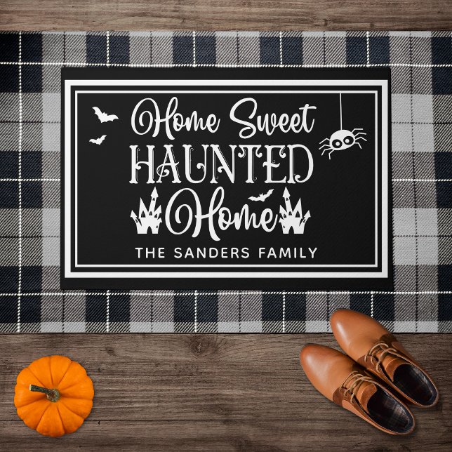 Home Sweet Haunted Home - Halloween Fußmatte (Von Creator hochgeladen)