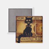 Home Sweet Haunted Home Magnet (Vorderseite/Rückseite)