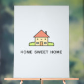 Home Sweet Home Acrylschild (Neutral)