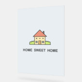 Home Sweet Home Acrylschild (Winkel)