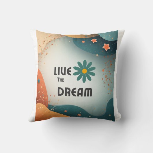 Home sweet home decorative pillow kissen (Rückseite)