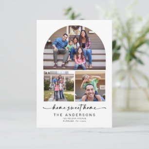 Home Sweet Home   Drei Fotos Arch Umzug Ankündigung