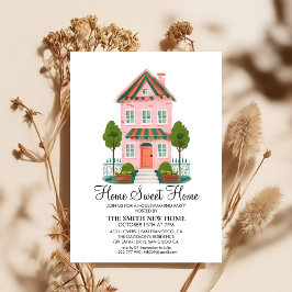 Home Sweet Home Housewarming Party Invitation Card Einladung