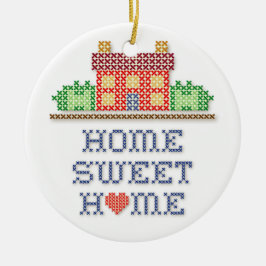 Home Sweet Home Keramik Ornament