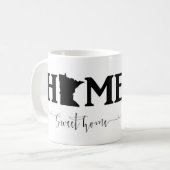  Home Sweet Home Minnesota Classic Mug, 11 oz Kaffeetasse (Vorderseite Links)