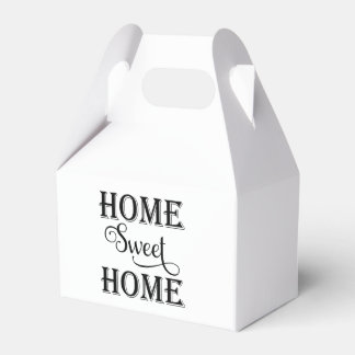 Home Sweet Home Open House Favor Box Geschenkschachtel