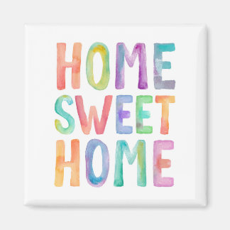 HOME SWEET HOME WATERCOLOR | MAGNET