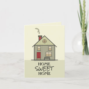 Home Sweet Home Zitat Haus Karte
