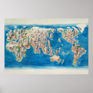 Home Sweet Homes - The Global Village Urbanizes Poster