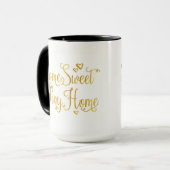 Home Sweet Tiny Home Kaffeetasse (Vorderseite Links)