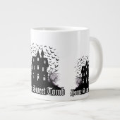 Home Sweet Tomb Tasse | Lustiger gothischer Hallow (Vorderseite Rechts)