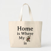 Home Tote Bag Jumbo Stoffbeutel (Vorne)