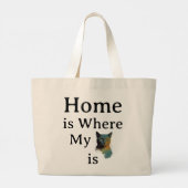 Home Tote Bag Jumbo Stoffbeutel (Rückseite)