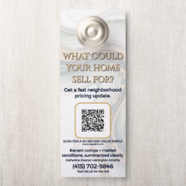 Home Value Range in 60 Seconds—Scan & Text Türanhänger