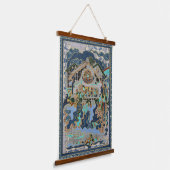 Home Wandteppich Mit Holzrahmen (Gewinkelt)