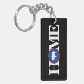 HOME Wyoming Schlüsselanhänger (Vorderseite links)