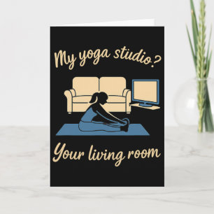 Home Yoga Aktivkleidung Mein Yoga-Studio Ihr Wohnz Karte