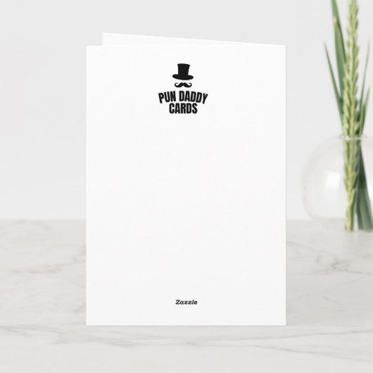 Homebody Couple's Bestfriends Bread Pun Karte (Rückseite)