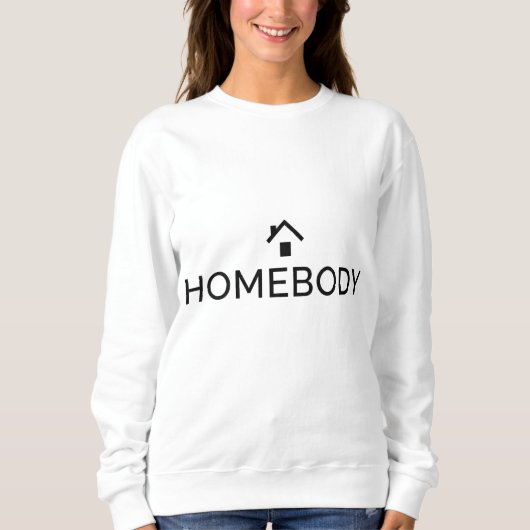 Homebody sweatshirt | Introvert Comfort Sweatshirt (Vorderseite)