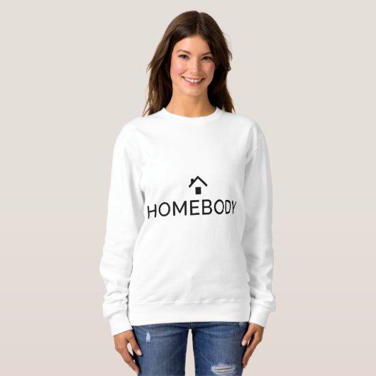 Homebody sweatshirt | Introvert Comfort Sweatshirt (Vorne ganz)