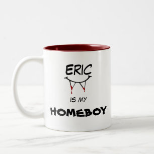 "Homeboy-" Kaffee-Tasse Zweifarbige Tasse