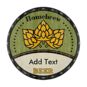 Homebrew Beer, Text bearbeiten Schneidebrett