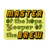 Homebrew Ber Brewer Magnet (Horizontal)