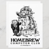 Homebrew Club Poster (Vorne/Hinten)