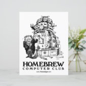 Homebrew Club Poster (Stehend Vorderseite)