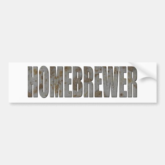 Homebrewer Autoaufkleber (Vorne)